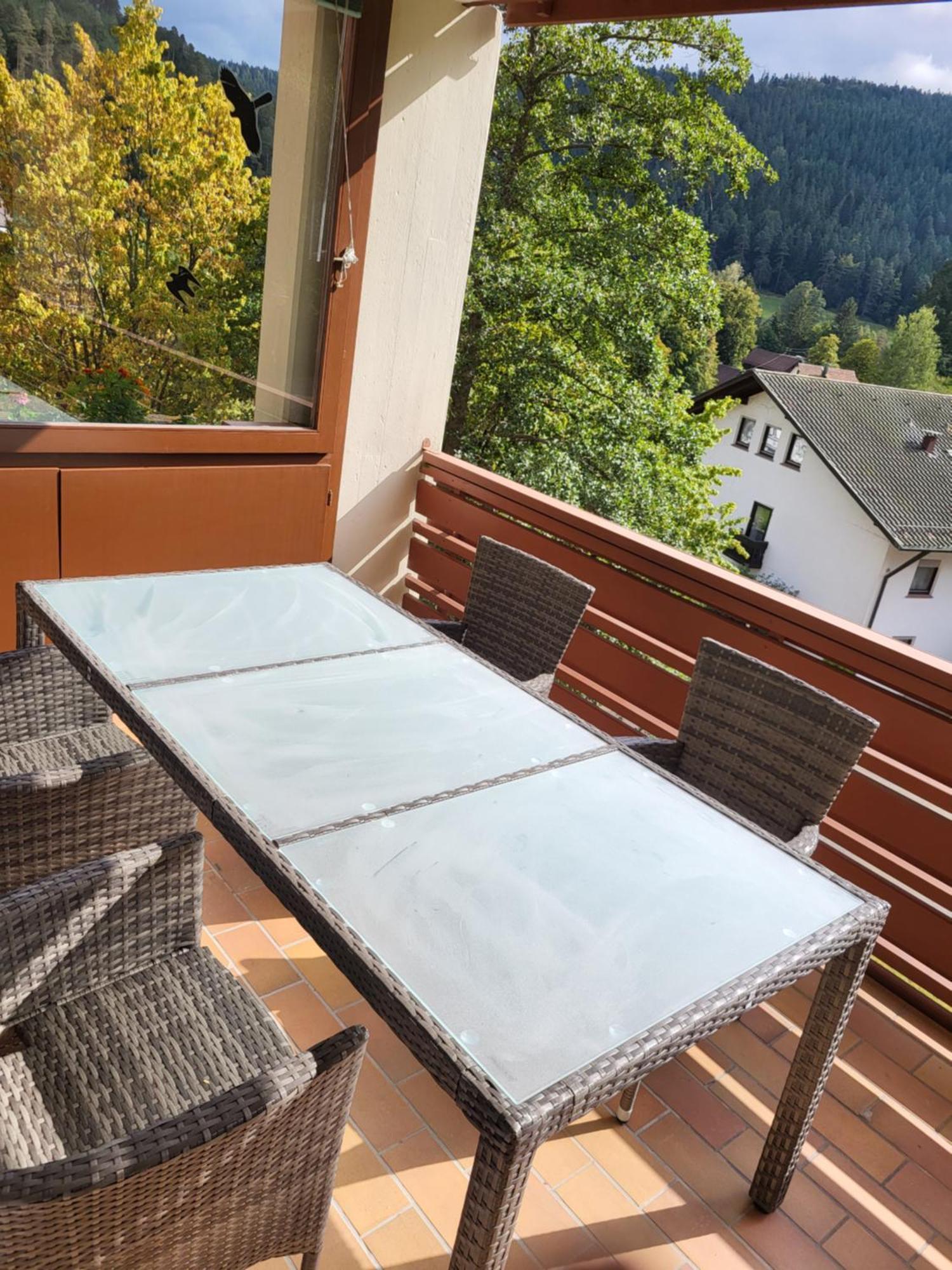 Schwarzwaldsuite Mit Panorama Waldblick Enzklösterle Dış mekan fotoğraf